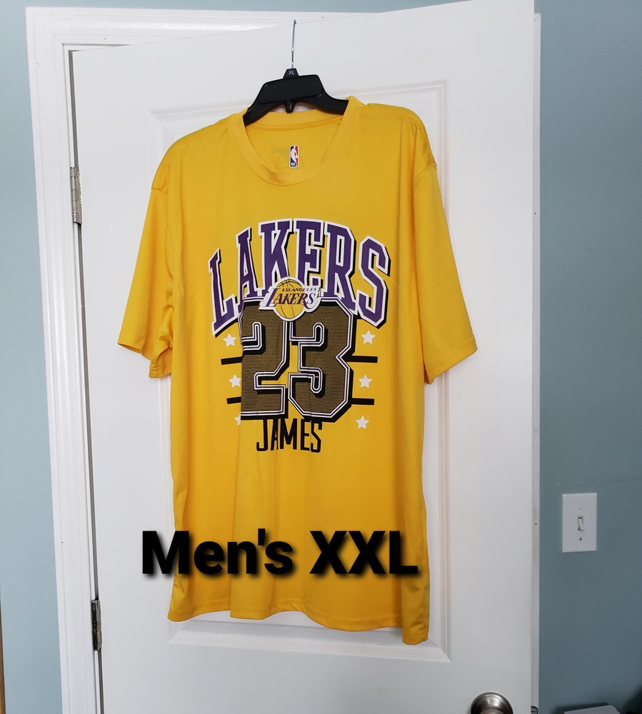 Men's T-shirt LeBron James Lakers size XXL NBA